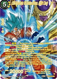 SSB Son Goku VS Golden Frieza, Spirit Clash (Premium Alt-Art Card Set 2024 Vol.1)