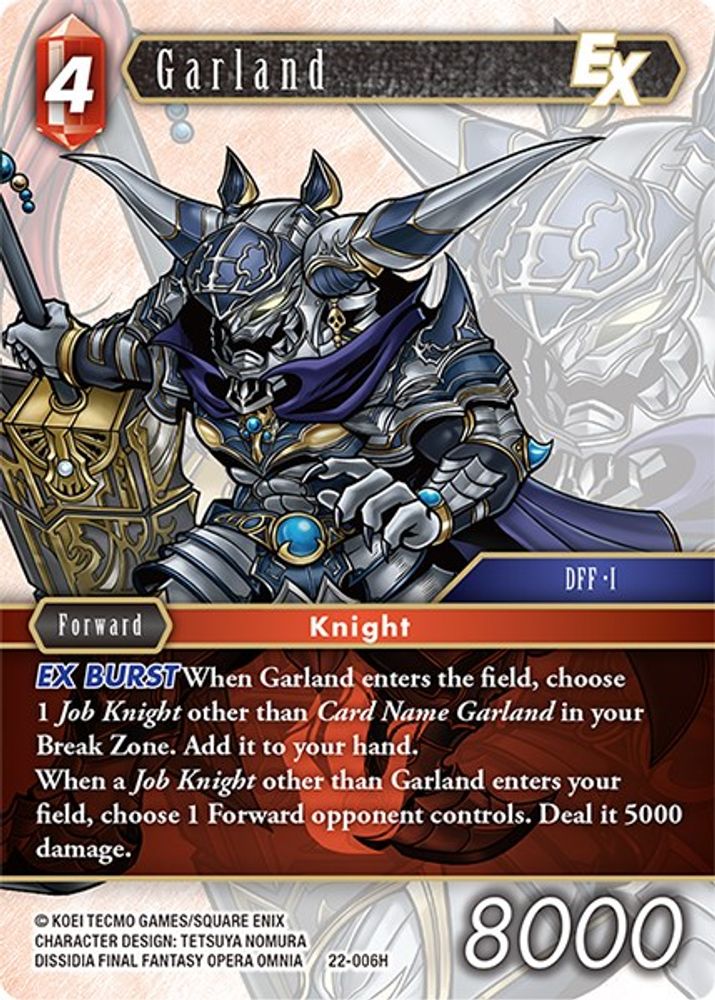 Garland EX, Standard, front