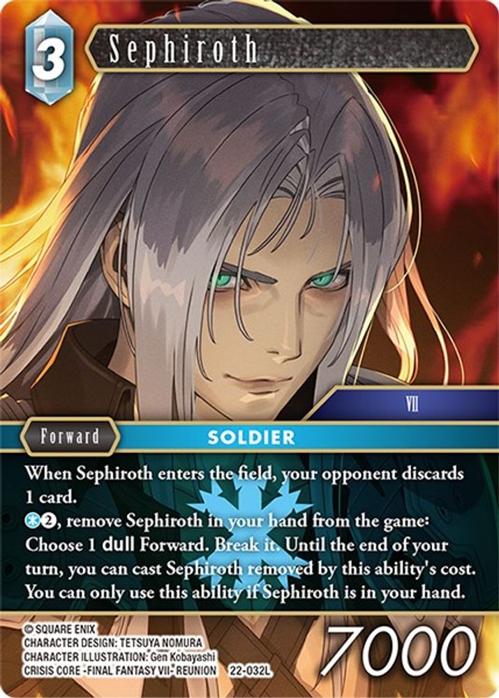 Sephiroth, Standard, front