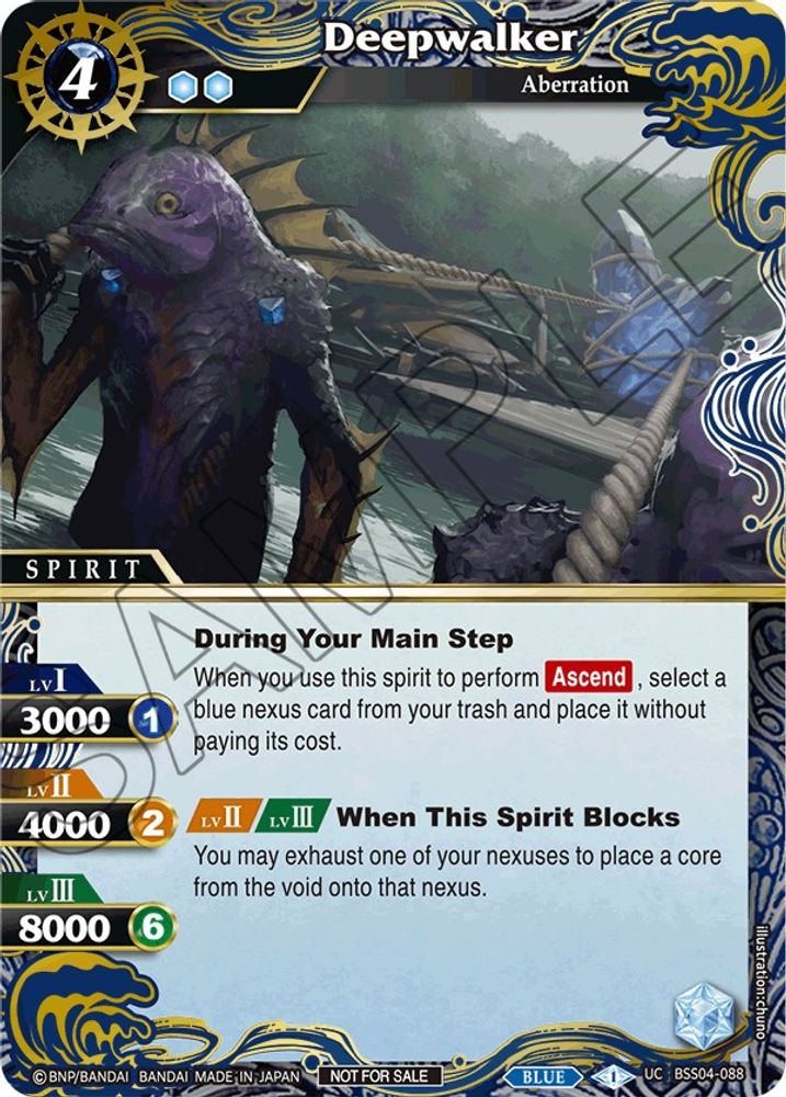 Deepwalker (Grand Tour Finalist Card Set 2024 Vol. 1), Standard, front