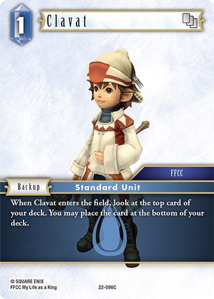 Clavat - 22096C, Standard, front