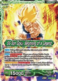 Son Goku // SS Son Goku, Beginning of a Legend (Collector Booster Foil)
