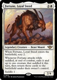 Fortune, Loyal Steed, Outlaws of Thunder Junction