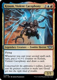 Kraum, Violent Cacophony, Outlaws of Thunder Junction