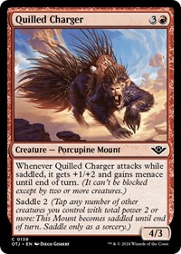 Quilled Charger, Outlaws of Thunder Junction