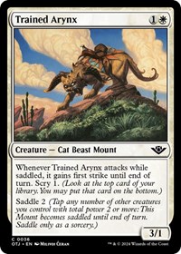 Trained Arynx, Outlaws of Thunder Junction