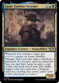 Lazav, Familiar Stranger, Outlaws of Thunder Junction