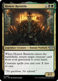 Honest Rutstein, Outlaws of Thunder Junction