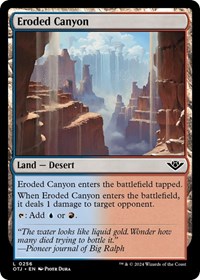 Eroded Canyon, Outlaws of Thunder Junction