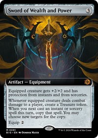 Sword of Wealth and Power (Extended Art), Outlaws of Thunder Junction: The Big Score