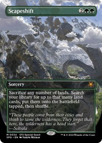 Scapeshift (Borderless), Special Guests