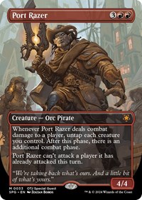 Port Razer (Borderless), Special Guests