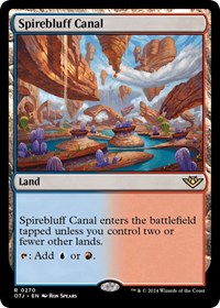 Spirebluff Canal, Outlaws of Thunder Junction