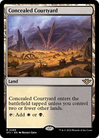Concealed Courtyard, Outlaws of Thunder Junction