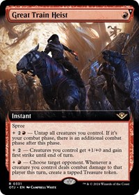 Great Train Heist (Extended Art), Outlaws of Thunder Junction