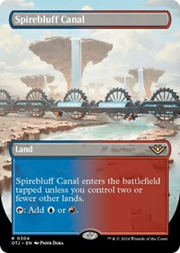 Spirebluff Canal (Borderless), Outlaws of Thunder Junction