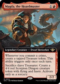 Magda, the Hoardmaster (Extended Art), Outlaws of Thunder Junction