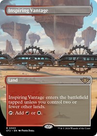 Inspiring Vantage (Borderless), Outlaws of Thunder Junction