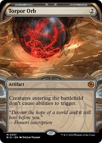 Torpor Orb (Showcase), Outlaws of Thunder Junction: The Big Score