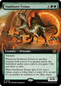 Vaultborn Tyrant (Extended Art), Outlaws of Thunder Junction: The Big Score