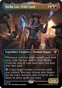 Stella Lee, Wild Card (Borderless), Commander: Outlaws of Thunder Junction