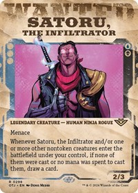 Satoru, the Infiltrator (Showcase), Outlaws of Thunder Junction