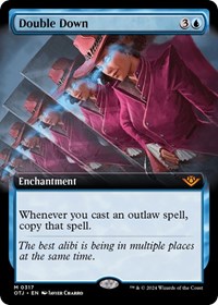Double Down (Extended Art), Outlaws of Thunder Junction