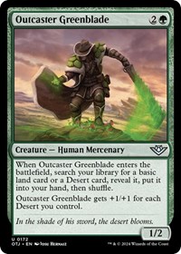 Outcaster Greenblade, Outlaws of Thunder Junction