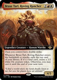 Bruse Tarl, Roving Rancher (Extended Art), Outlaws of Thunder Junction