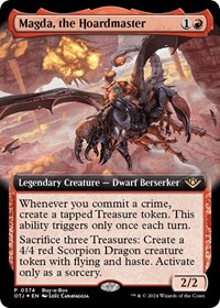 Magda, the Hoardmaster (Extended Art), Buy-A-Box Promos