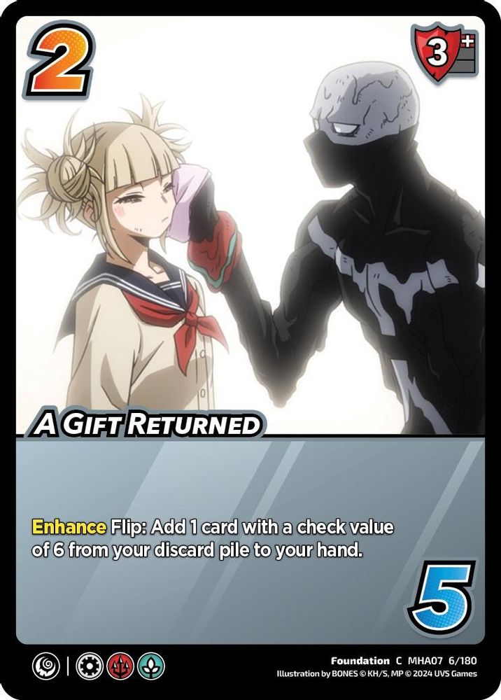 A Gift Returned, Standard, front