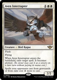 Aven Interrupter, Outlaws of Thunder Junction
