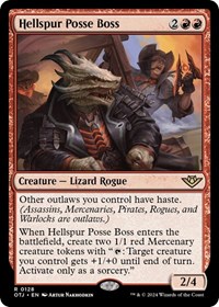 Hellspur Posse Boss, Outlaws of Thunder Junction