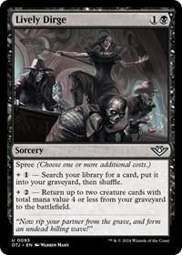 Lively Dirge, Outlaws of Thunder Junction
