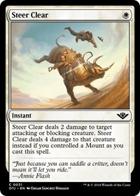 Steer Clear, Outlaws of Thunder Junction