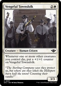 Vengeful Townsfolk, Outlaws of Thunder Junction