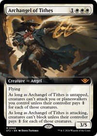 Archangel of Tithes (Extended Art), Outlaws of Thunder Junction