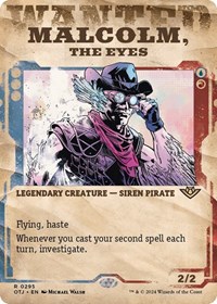 Malcolm, the Eyes (Showcase), Outlaws of Thunder Junction