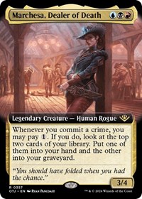 Marchesa, Dealer of Death (Extended Art), Outlaws of Thunder Junction