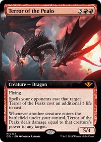 Terror of the Peaks (Extended Art), Outlaws of Thunder Junction