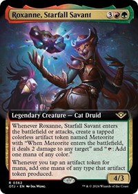 Roxanne, Starfall Savant (Extended Art), Outlaws of Thunder Junction