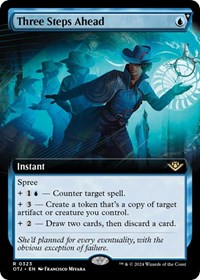 Three Steps Ahead (Extended Art), Outlaws of Thunder Junction