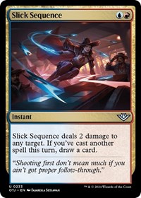 Slick Sequence, Outlaws of Thunder Junction