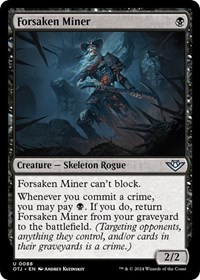 Forsaken Miner, Outlaws of Thunder Junction