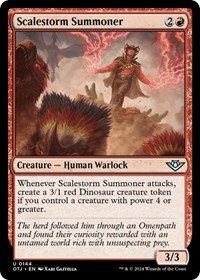 Scalestorm Summoner, Outlaws of Thunder Junction