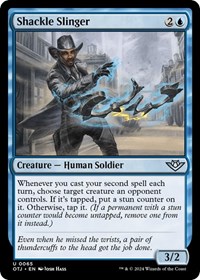 Shackle Slinger, Outlaws of Thunder Junction