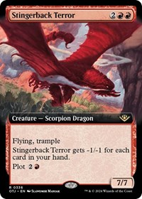 Stingerback Terror (Extended Art), Outlaws of Thunder Junction