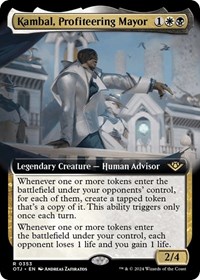 Kambal, Profiteering Mayor (Extended Art), Outlaws of Thunder Junction