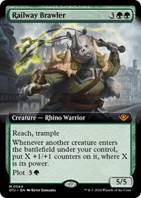 Railway Brawler (Extended Art), Outlaws of Thunder Junction