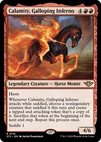 Calamity, Galloping Inferno, Outlaws of Thunder Junction